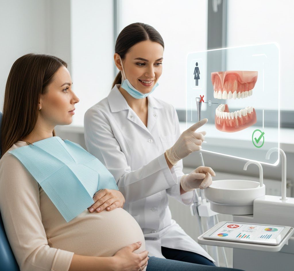 ایمپلنت دندان در دوران بارداری