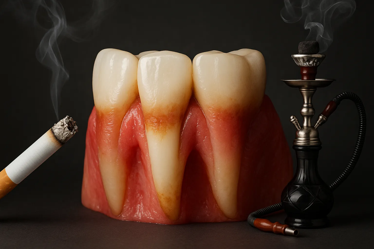 تاثیر سیگار و قلیان بر موفقیت ایمپلنت دندان 3 توصیه های بهداشتی