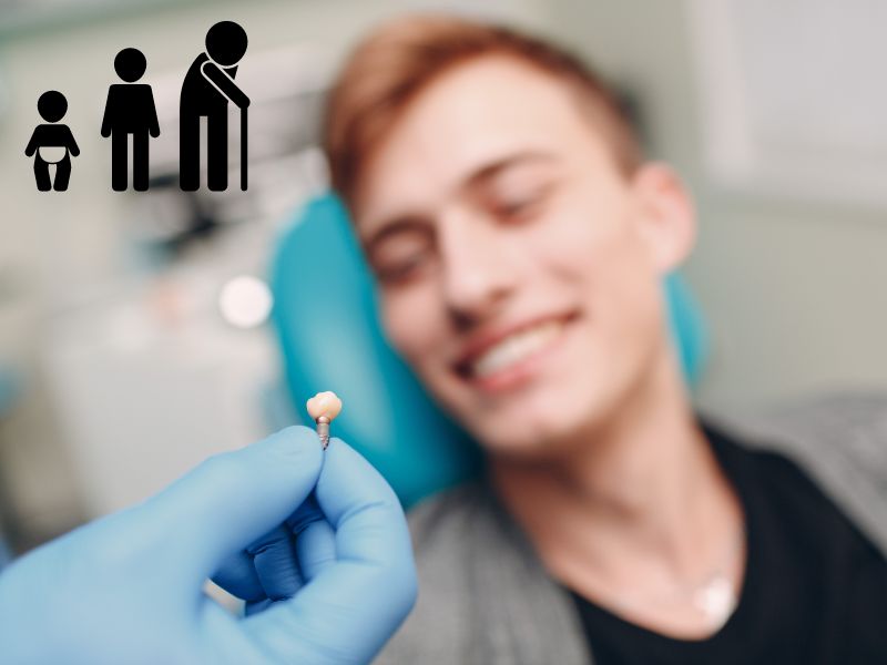 بهترین سن برای ایمپلنت دندان